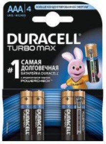 Батарейка Duracell LR03 MN2400 Turbo (4шт/уп) ААА | Купити в інтернет магазині