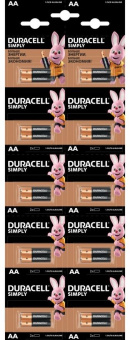Батарейка Duracell LR06 MN1500 (20шт/уп) АА плакат