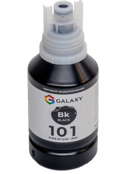 Чорнила GALAXY 110 EcoTank для Epson M-series (Black Pigment) 140ml
